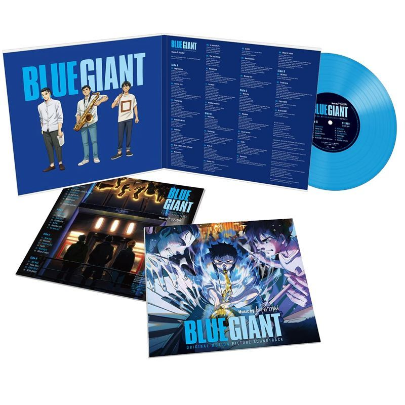 BLUE GIANT 藍色巨星 - 劇場版電影原聲帶 / 歷年 CD 專輯 / 絕版黑膠唱片 & 藍色彩膠組