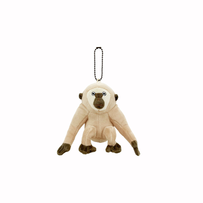 CRAYON SAHINCHAN MONKEY PLUSH PENDANT 電影版娃娃吊飾 風起雲湧大森林 長臂白猴子