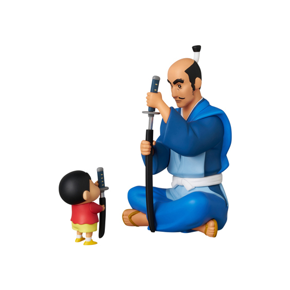 CRAYON SAHINCHAN ULTRA DETAIL FIGURE UDF 電影版公仔 戰國大會戰 井尻又兵衛由俊 武士