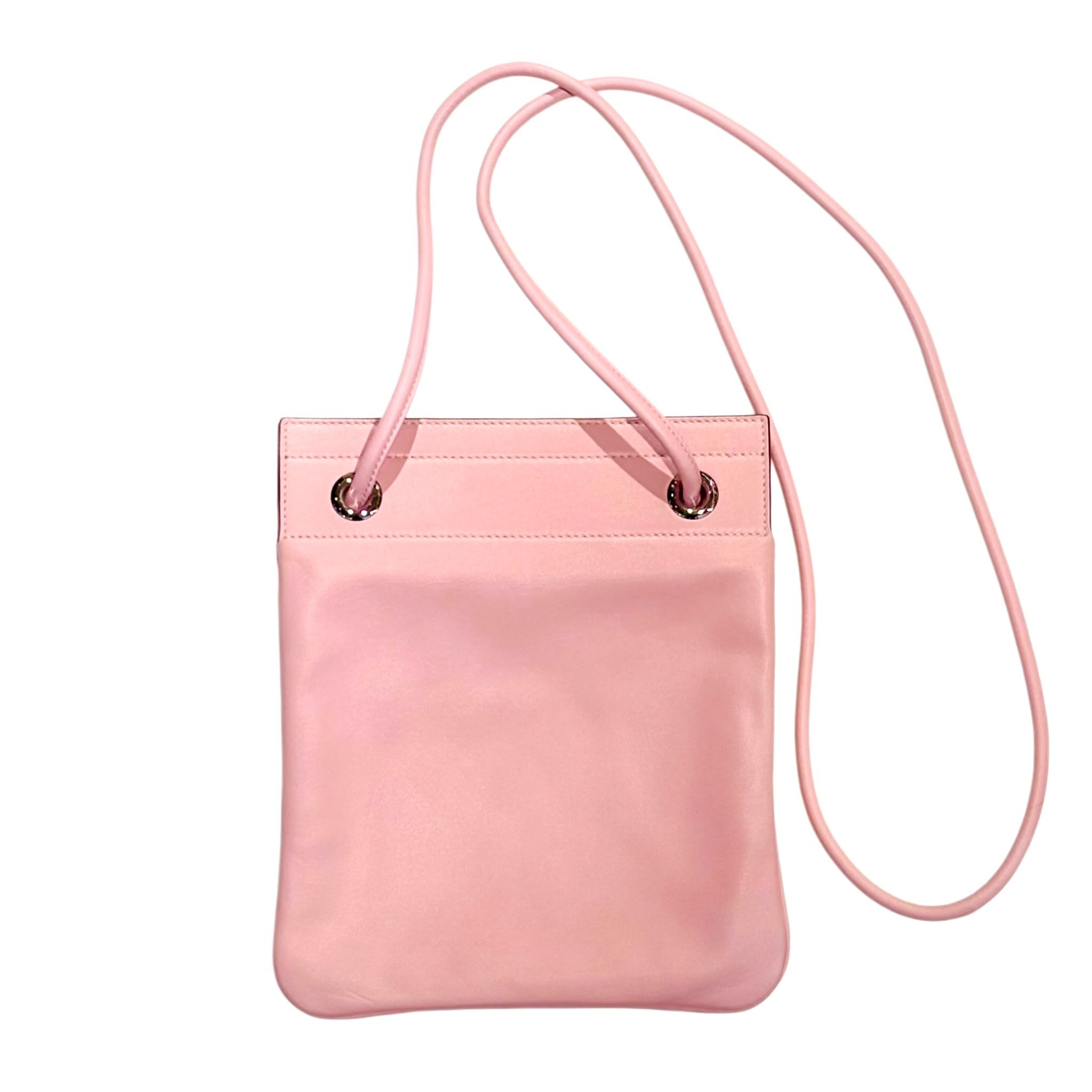 全新HEMRES Aline Mini Z STAMP 全皮 3Q Rose Sakura 櫻花粉Swift皮 #BRAND NEW #香榭站正品