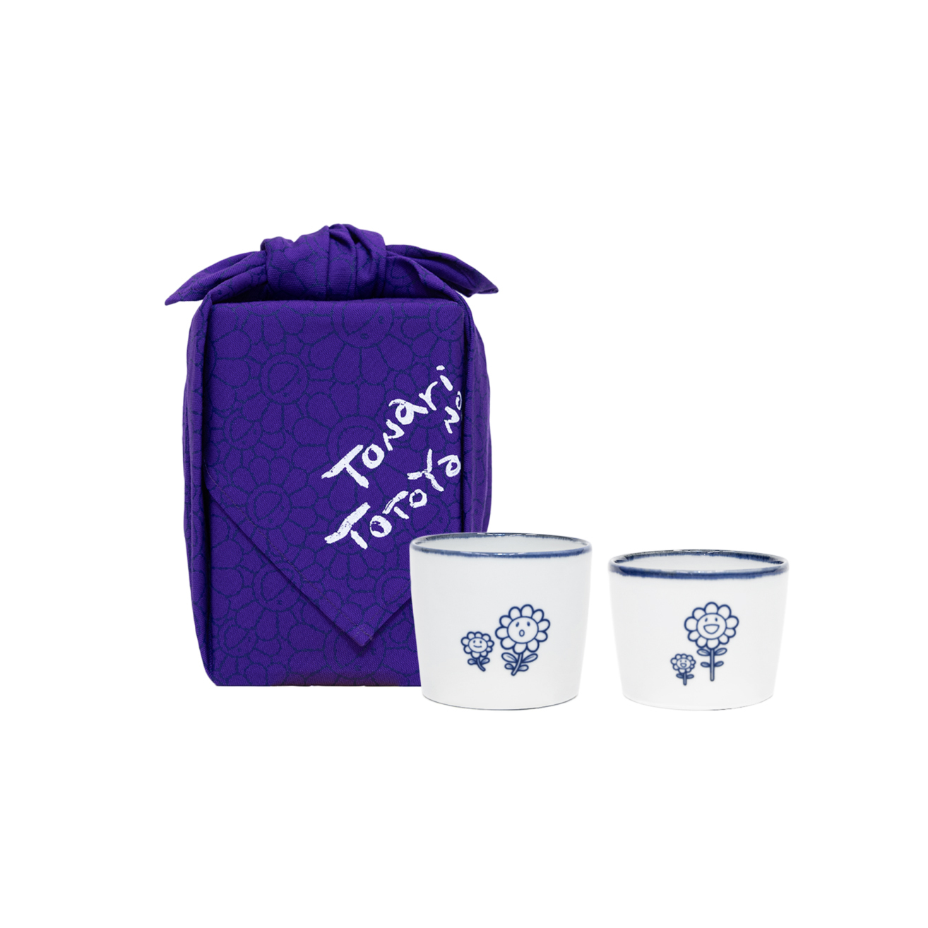-(C033)-TAKASHI MURAKAMI SOBA DIPPING SAKE CUP SET 蕎麥麵杯-TM-ZZ003542-SET