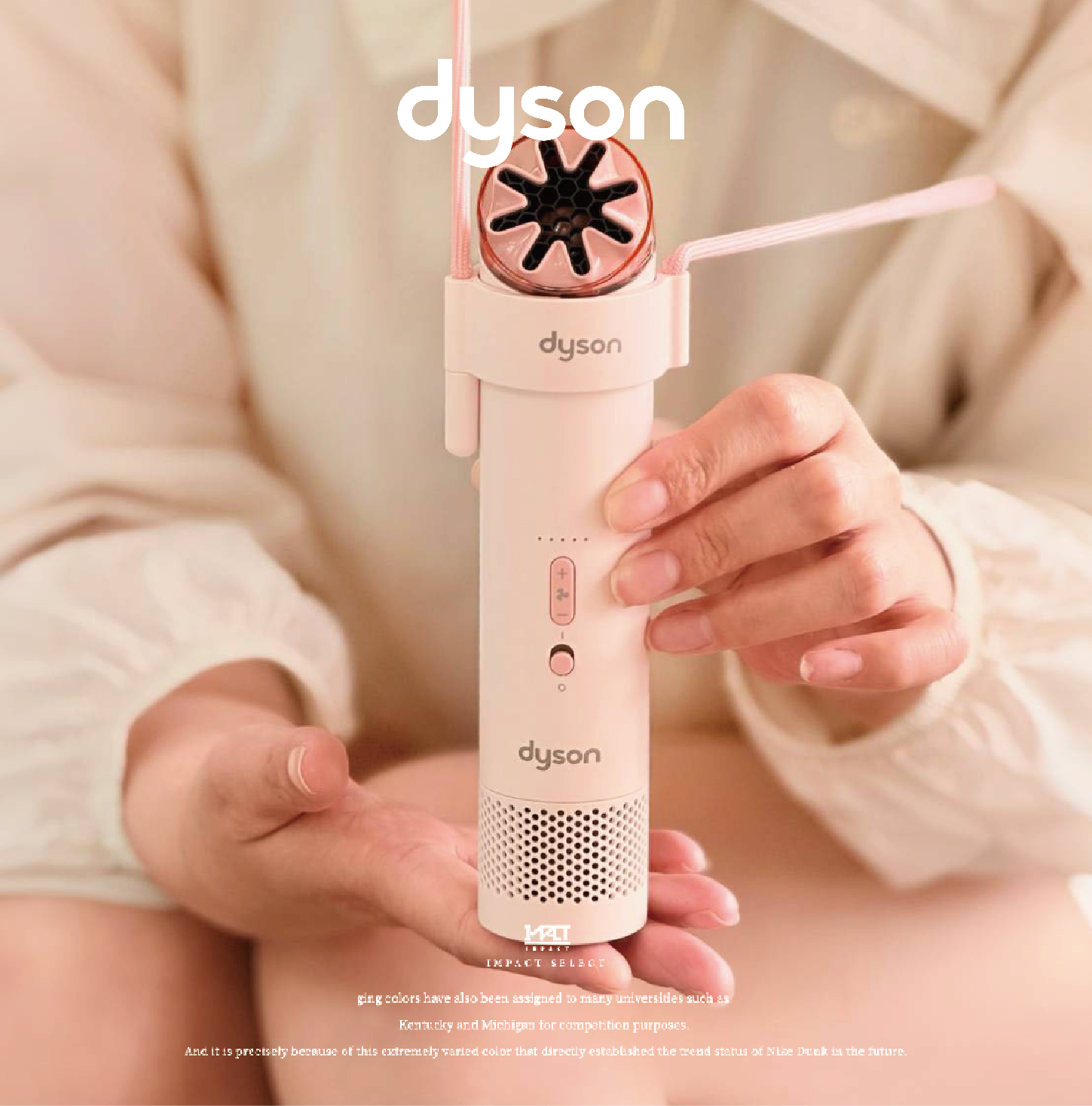 Dyson HushJet Mini Cool 戴森 無扇葉 手持 隨身 小風扇