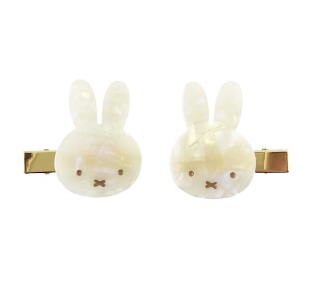 【最新發售】JP Miffy 彩光雲石髮夾 2件 8151 TK260603