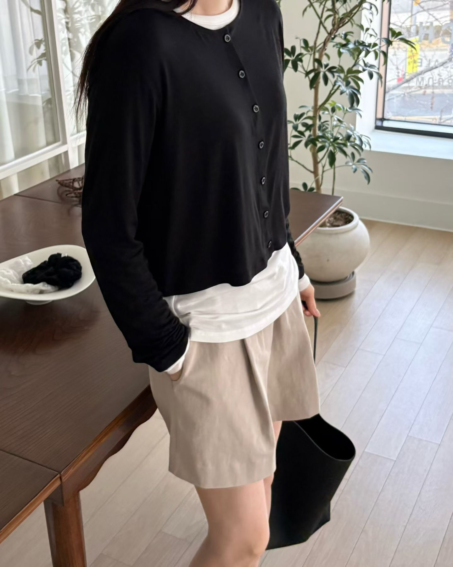 PE6326 假兩件式針織開襟外套 *特價* (優惠碼不適用)