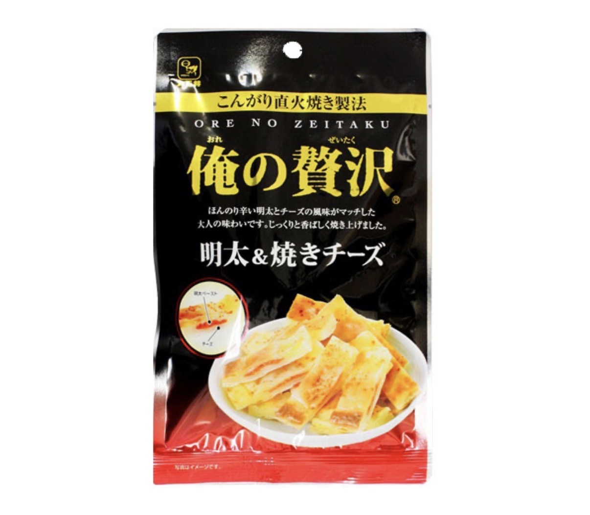 【長線好評】JP 贅沢明太子燒芝士 40g 5185 TK260603