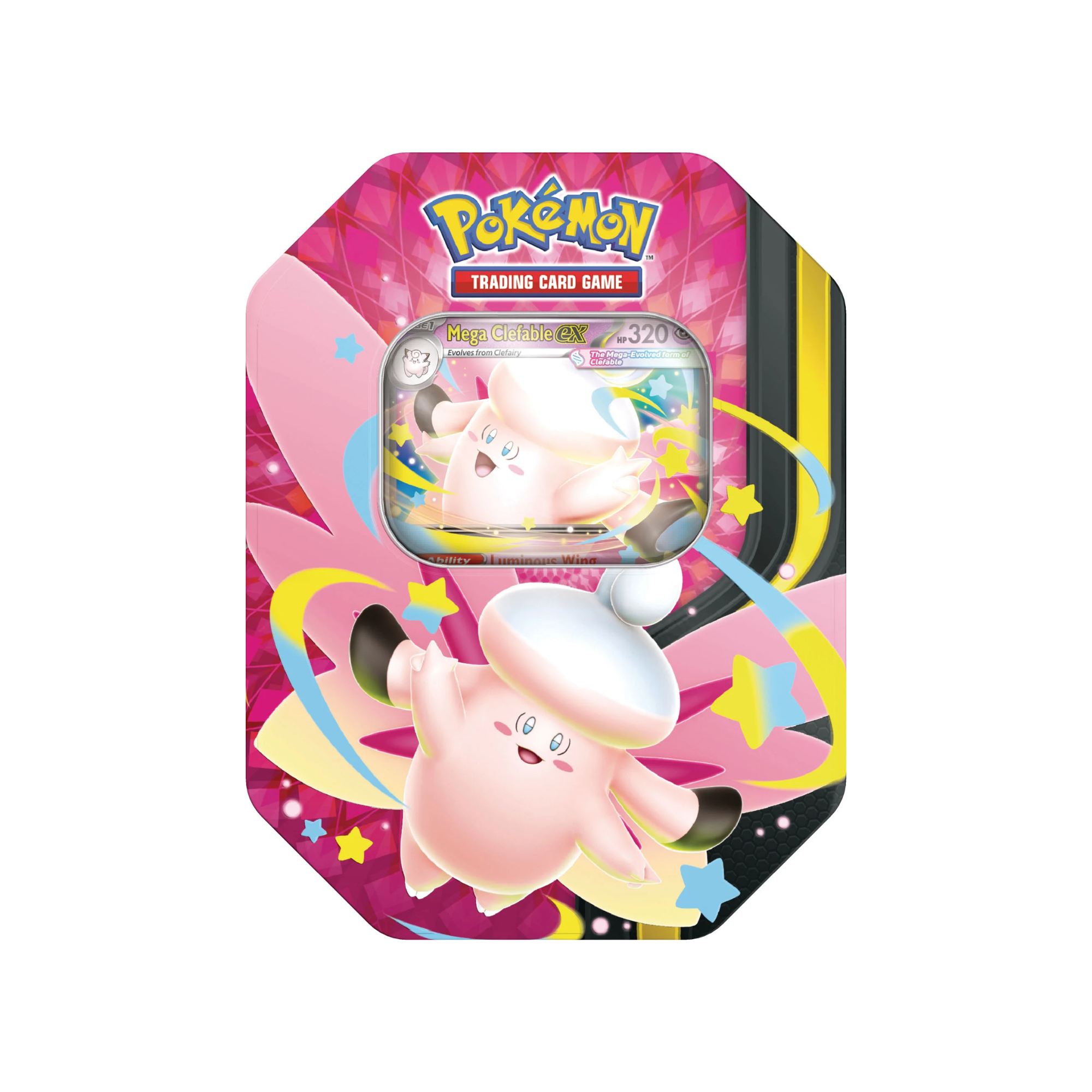 Pokémon TCG Mega Moonlit Tin (Clefable )
