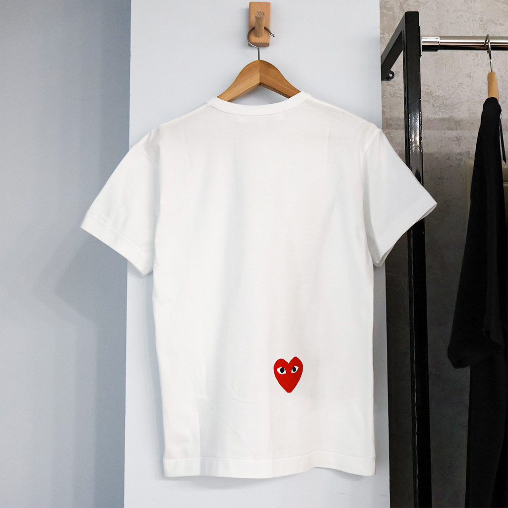 川久保玲 COMME des GARCONS Short PLAY Tee Cdg Play Nike T-Shirt 聯名 短T 愛心 大勾 現貨