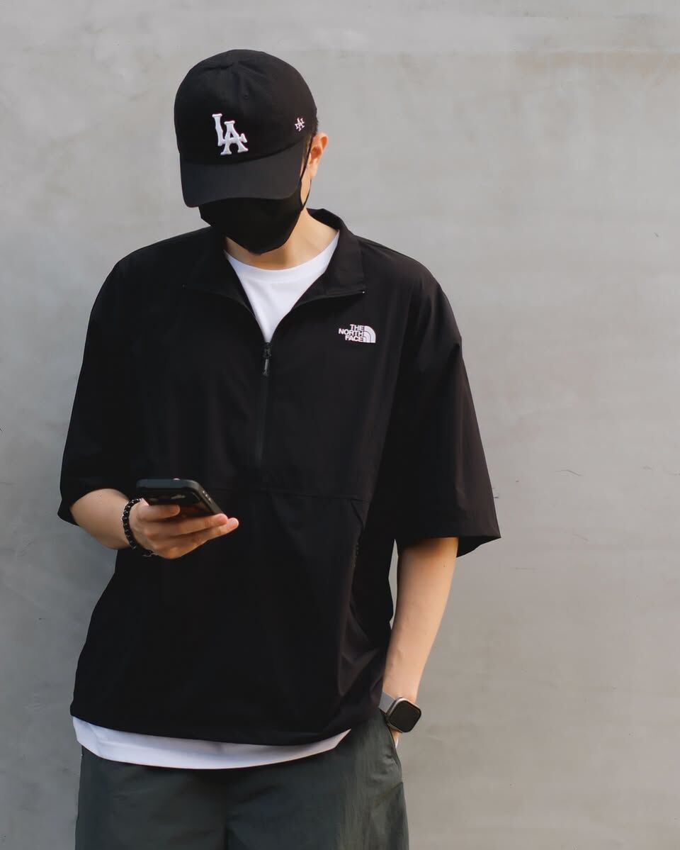 |26ss首波8折！|🇰🇷 The North Face 半拉鍊短袖機能上衣