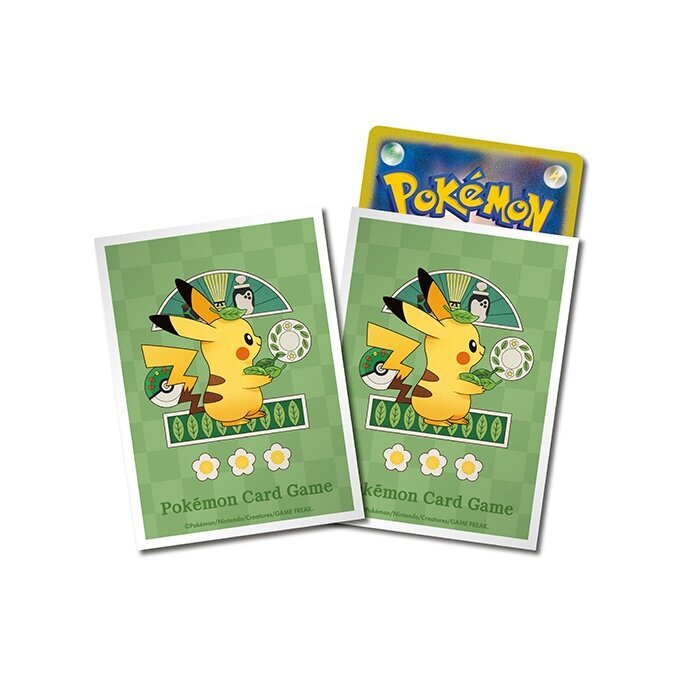 Pokemon Card Game 卡套 喝茶斯魔茶 (白色) 喫茶チャデス【ホワイト】