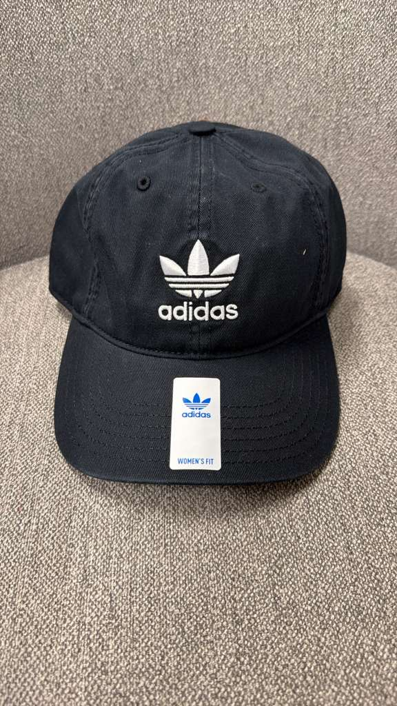 AK083 ADIDAS 黑色LOGO CAP帽