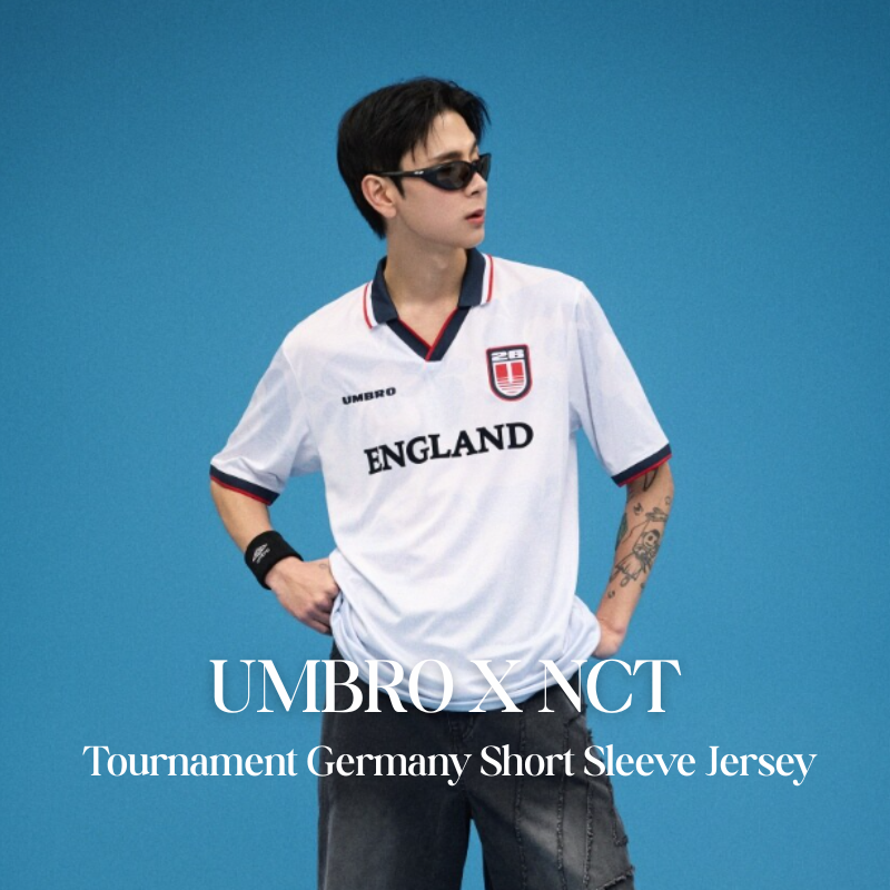 【代購】UMBRO X NCT WISH Tournament 德國短袖球衣 足球風 Jersey 短T 應援服 / GERMANY