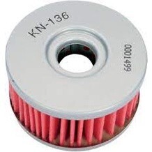 K&N機油芯 KN-136 (適用:SUZUKI TU250X / DRZ250...等)
