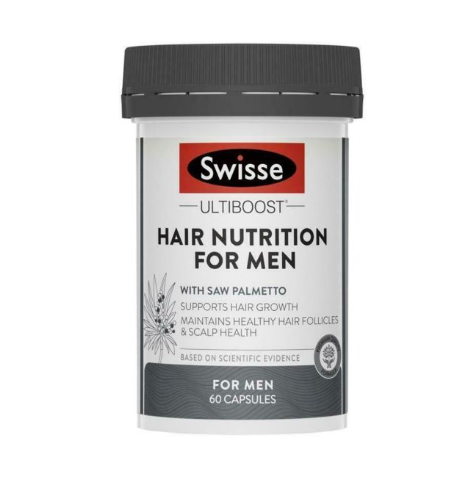 Swisse – Ultiboost 男士養髮營養膠囊 60粒