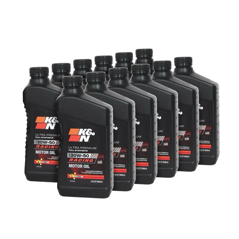 K&N 賽用機油 20W-50 極端賽用版 1公升