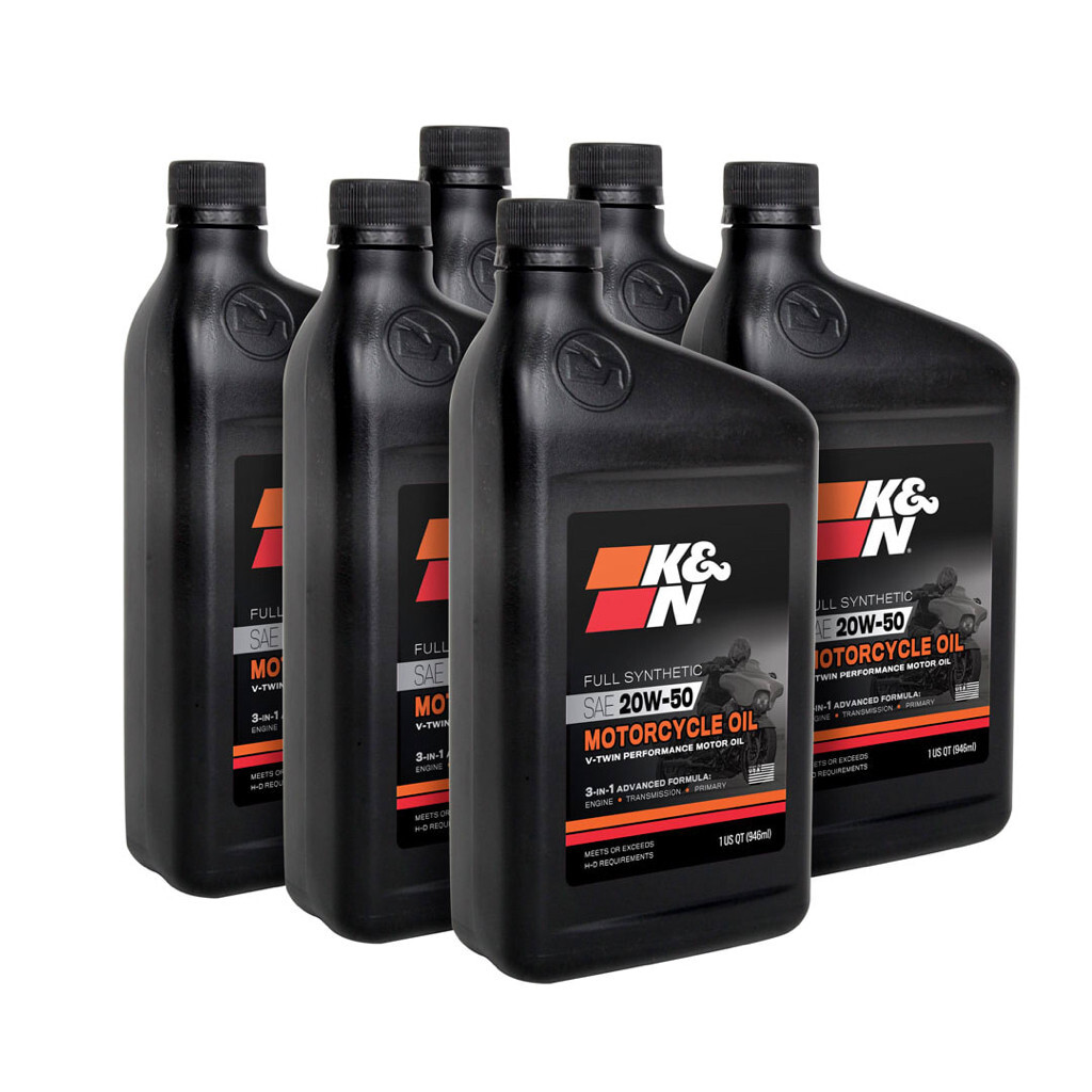 K&N 高性能V-Twin 重機 機油 20W-50 Harley Davidson 哈雷原廠認證