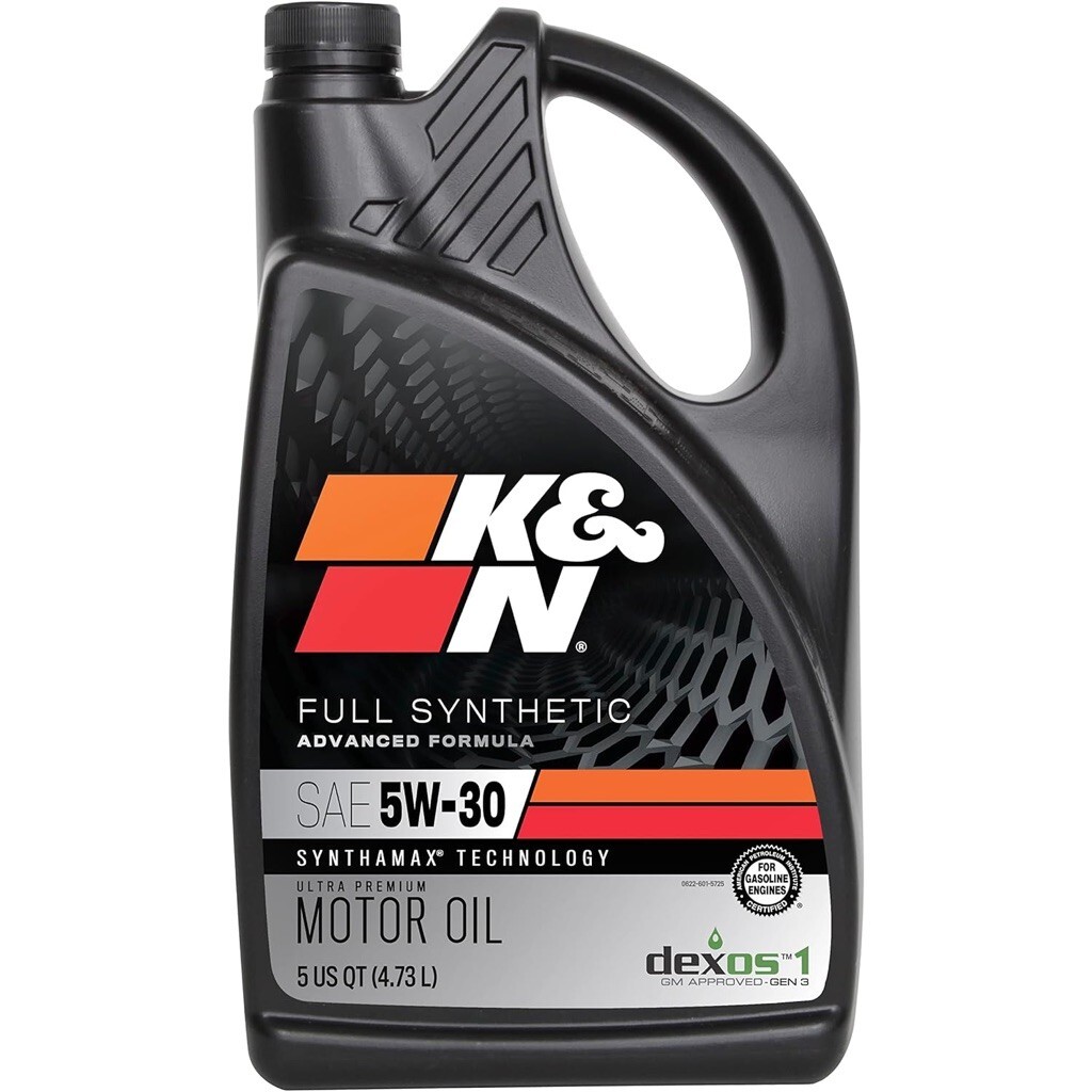 K&N 5W-30 賽用機油 大4.73L
