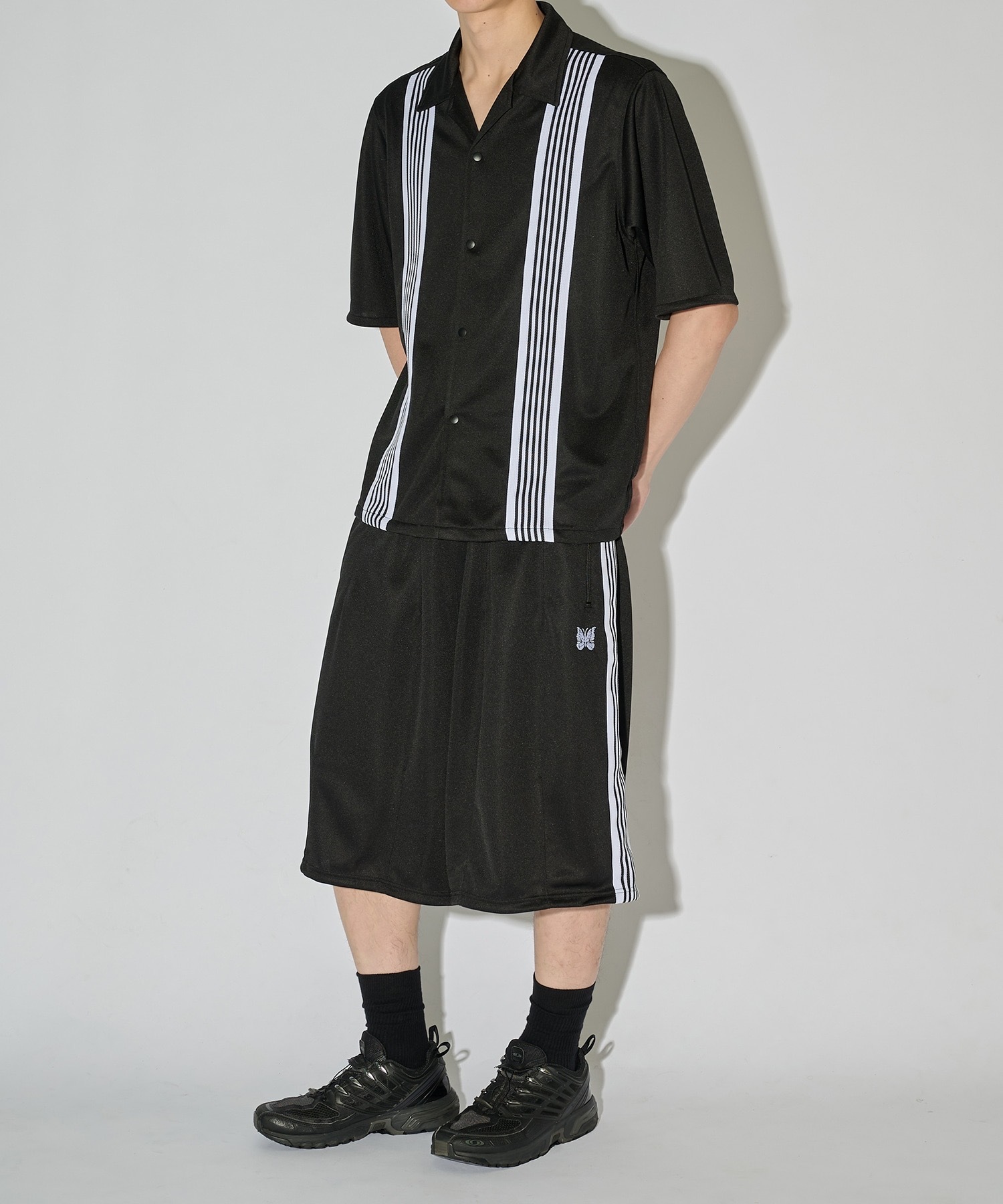 【Needles】0604發售 四色 別注 H.D Track Short Pant