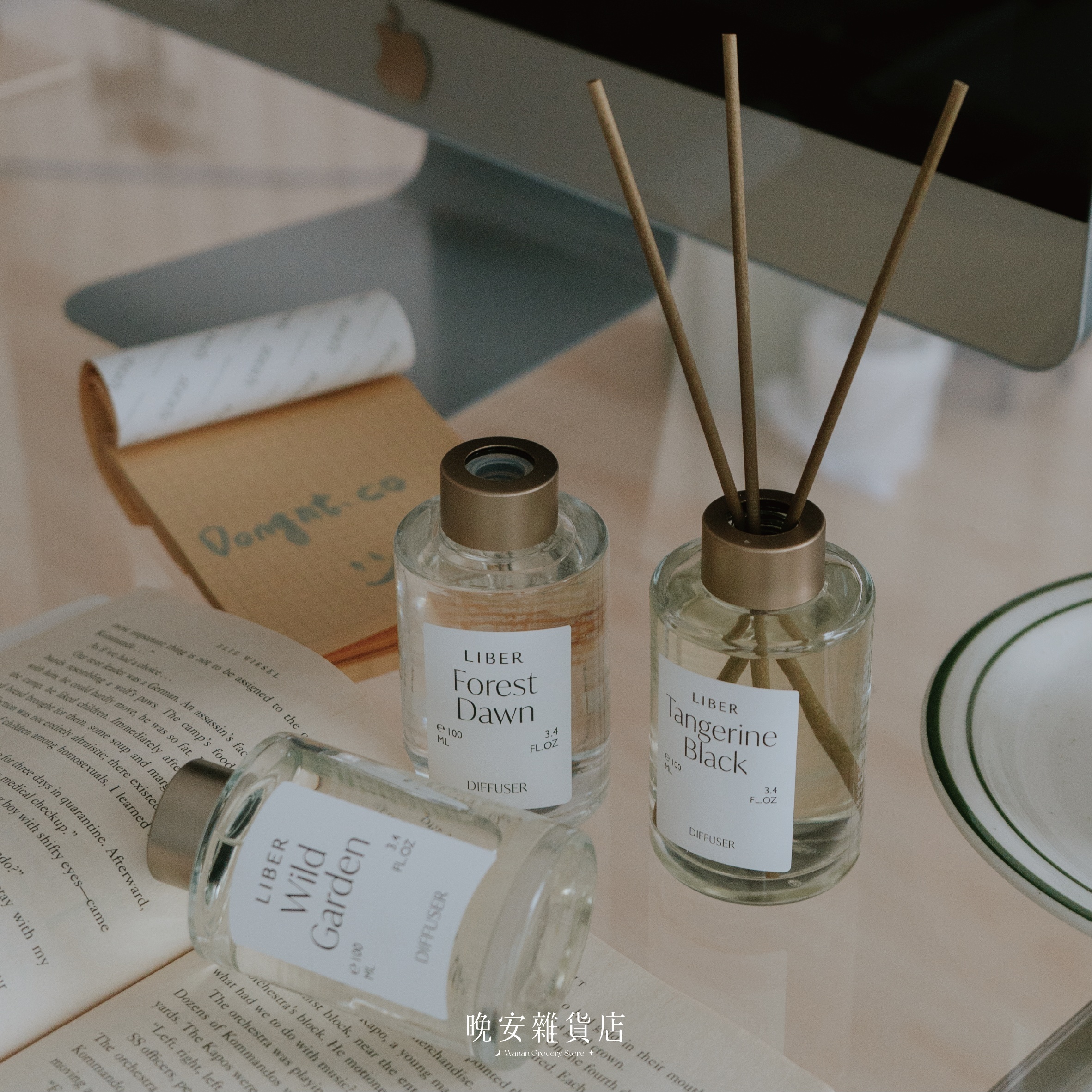 【高濃度持香】 Liber高級擴香香氛 100ml