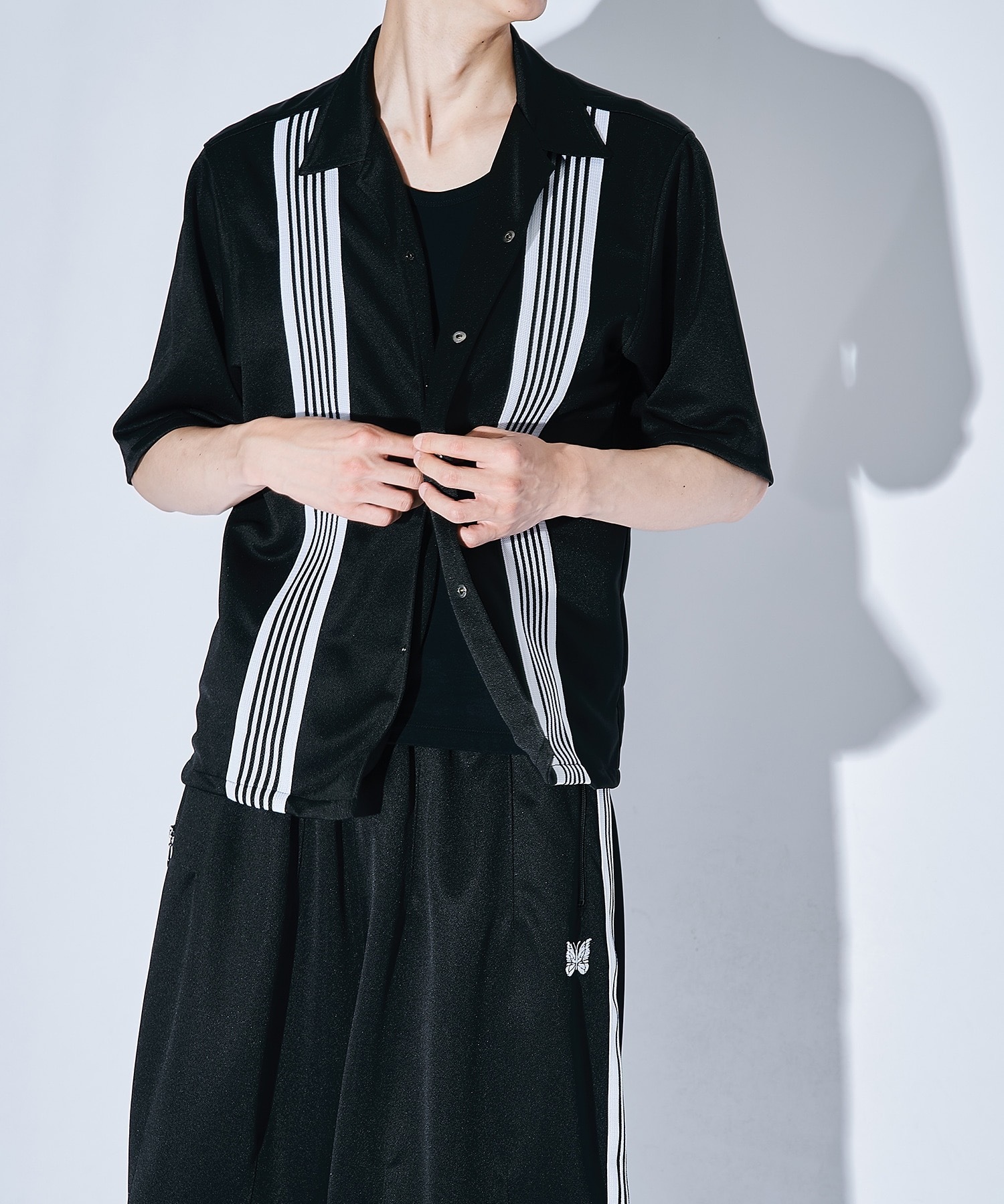 【Needles】0604發售 2色 別注別注 Track S/S Shirt