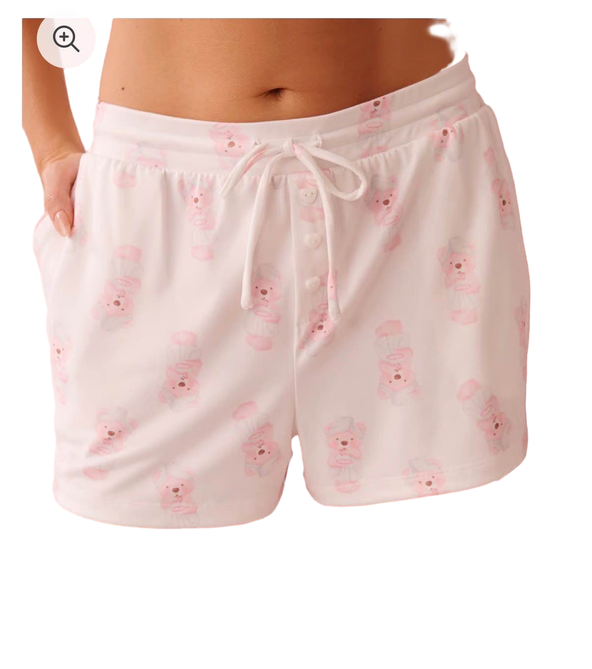 【la Vie en Rose】短褲 La Vie en Rose pajamas  白