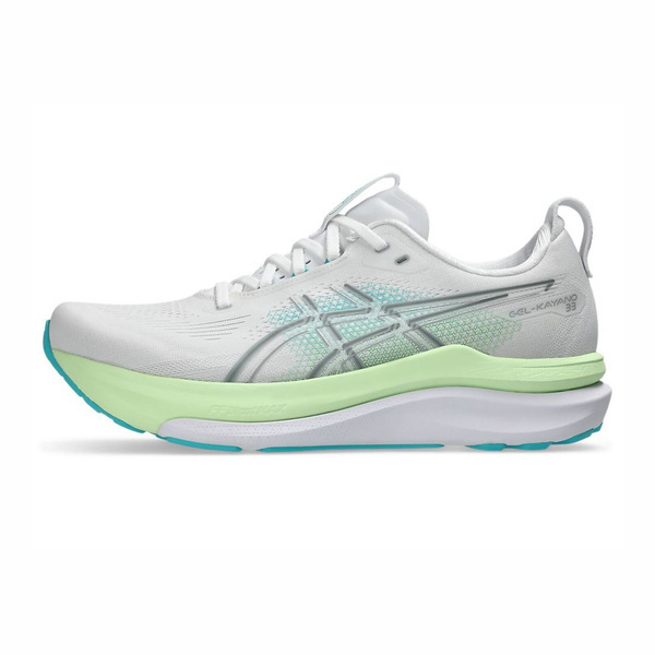 Asics 亞瑟士 GEL-Kayano 33 4E 1011C229-100 男 慢跑鞋 超寬楦 支撐 灰白 綠