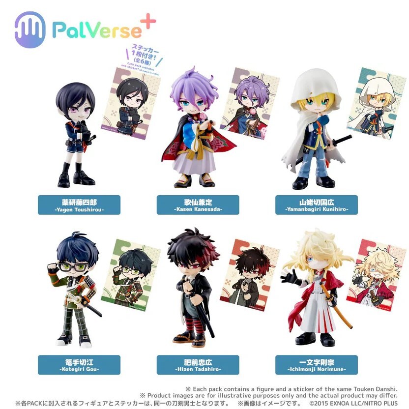 「ACG.GO」「預購」PalVerse＋ Touken Ranbu ONLINE vol.2 1BOX6入（全6種）Box