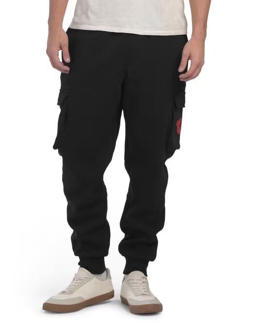 【預購】TRUE RELIGION H060407 工裝縮口慢跑褲（黑色）