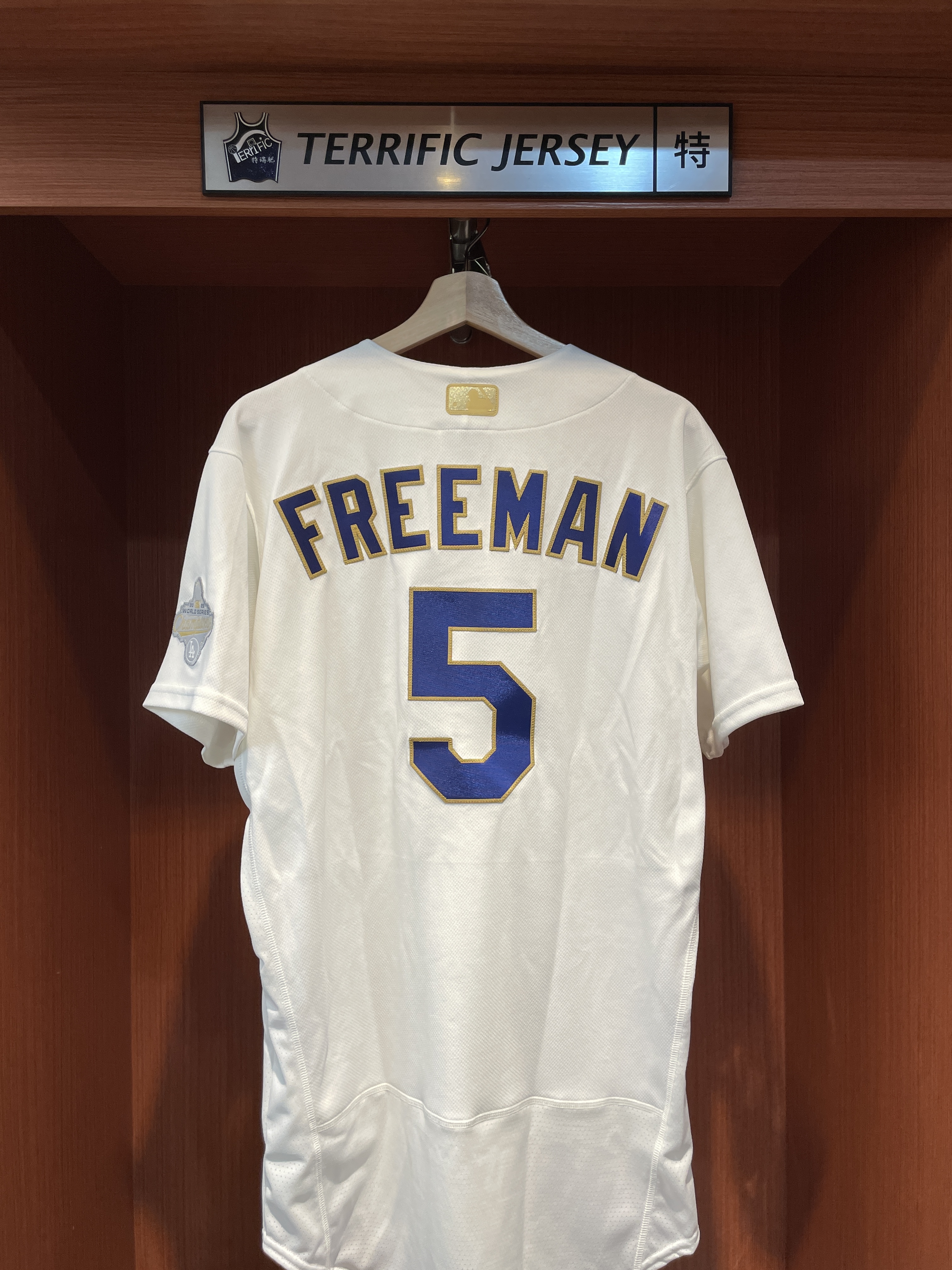 MLB球衣 Freddie Freeman 洛杉磯道奇 冠軍 金字 開幕戰 2026 Gold Collection Nike Authentic Player Name Jersey 球員版 電繡 全新
