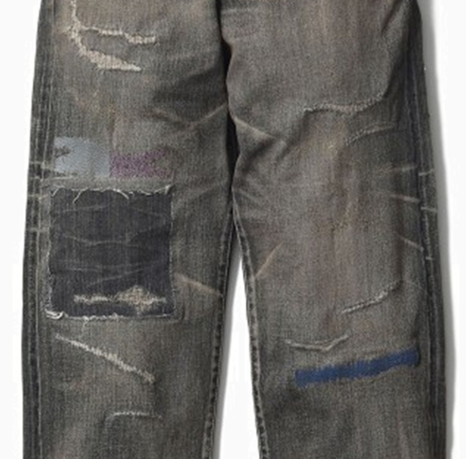 LAST PCS: NEIGHBORHOOD SAVAGE DENIM DP WIDE PANTS - BLACK PRE ORDER ITEM (預訂中)