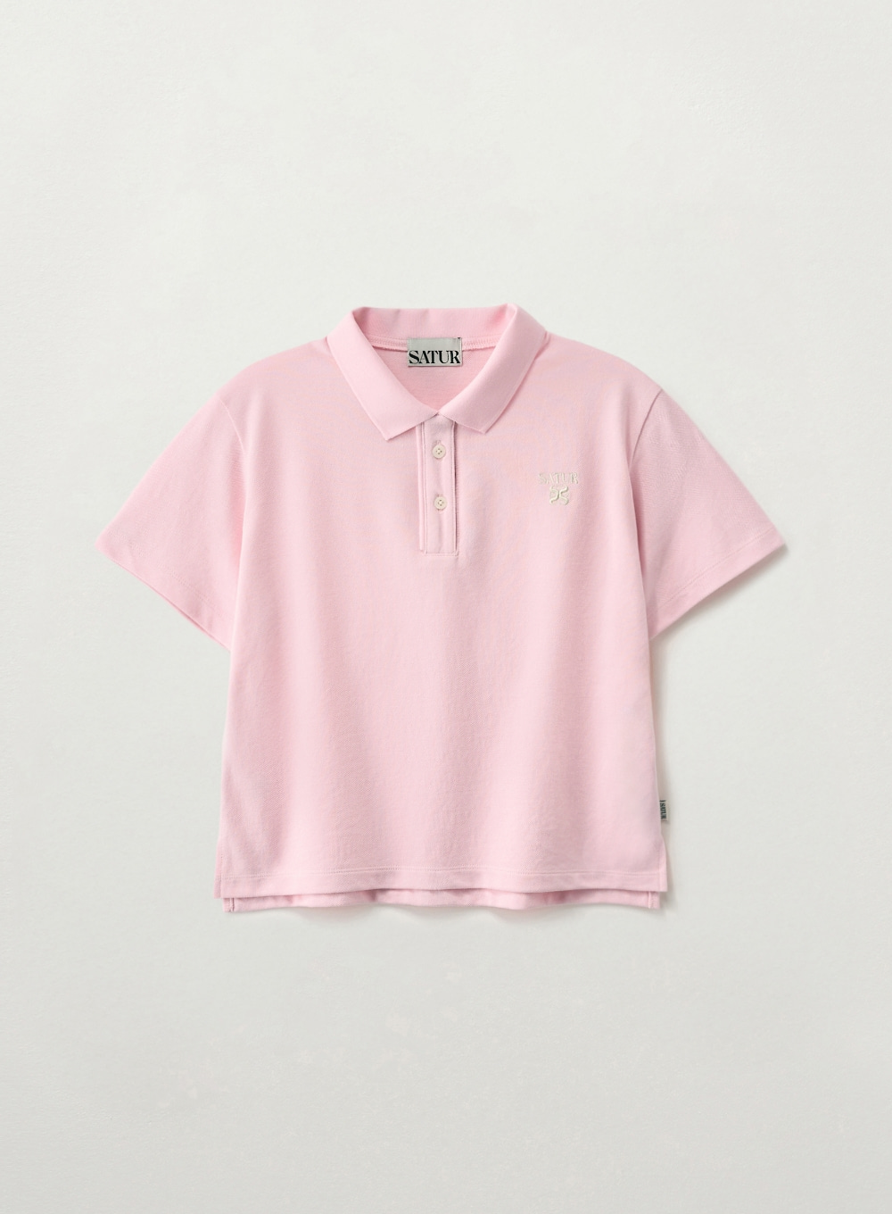 【直播】SATUR LX060427 女裝polo短袖上衣（SA262WTS03）