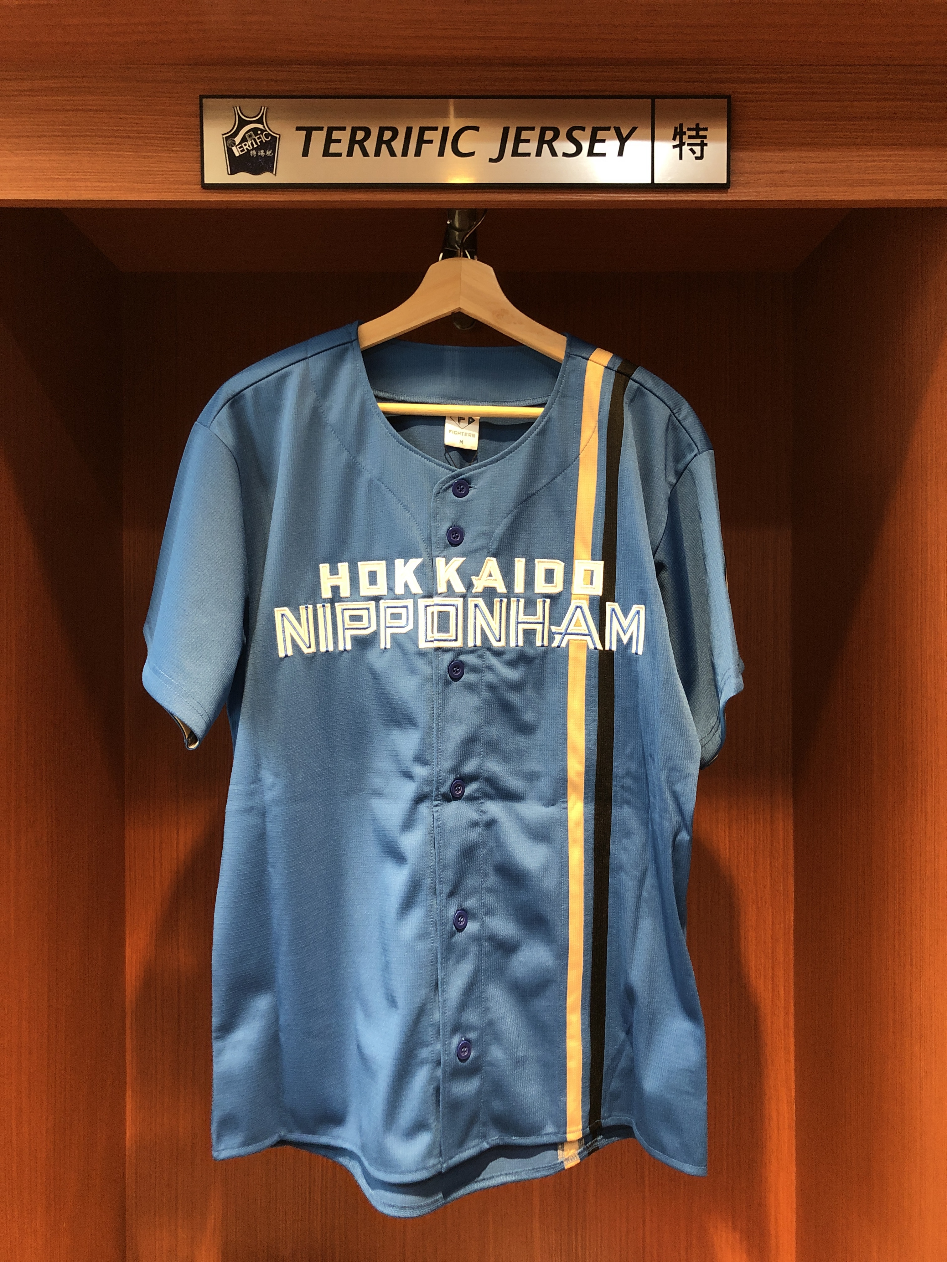 NPB球衣 古林睿煬 Ruei-Yang Gu Lin Hokkaido Nippon-Ham Fighters 北海道日本火腿鬥士 藍 Fanatics Jersey 球迷版 電繡 全新