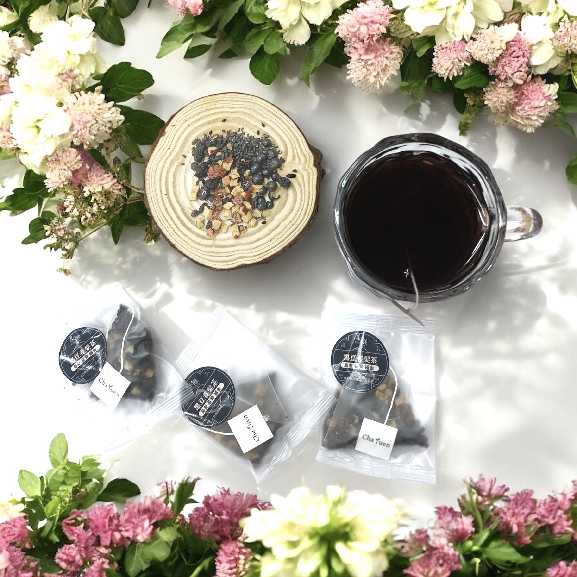 茶願 - 皇牌系列 黑豆養髮茶 (1包裝) 烏髮 益腎 補血