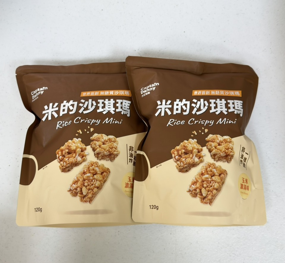 羅東院｜丹尼船長-米的沙琪瑪(效期2026/7/15) 3入(口味隨機)