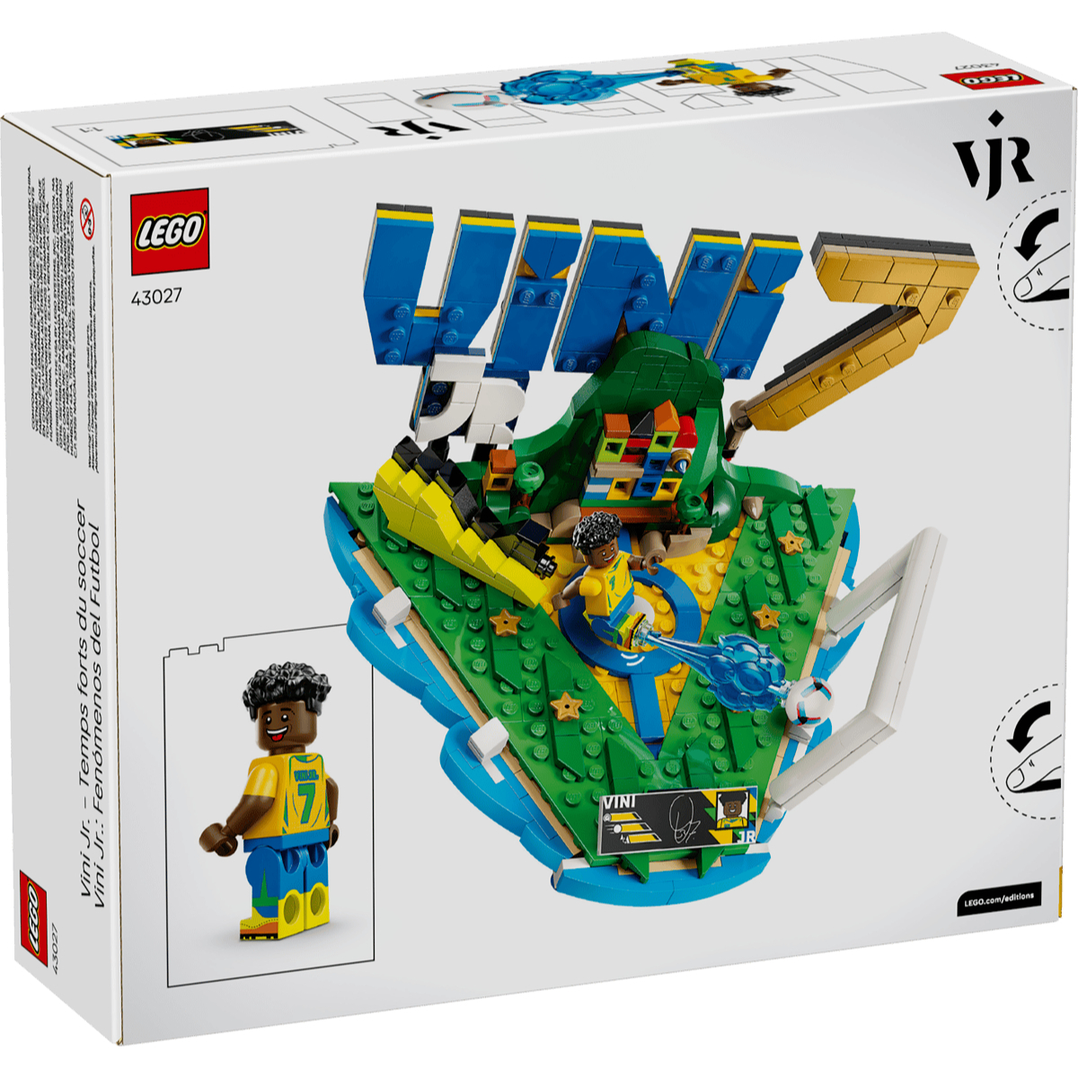 LEGO 43027 Vini Jr.－足壇焦點