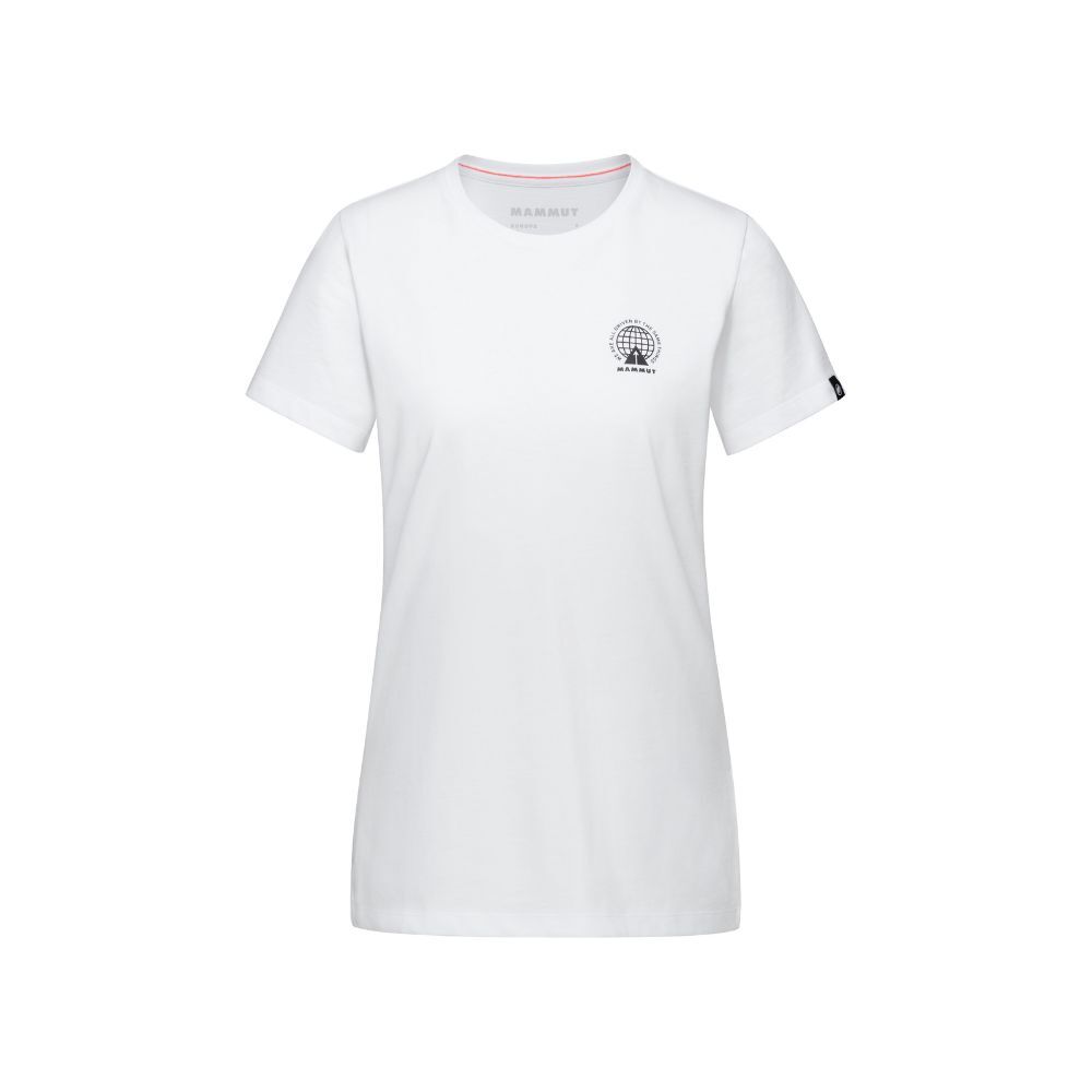 Mammut T-shirt/女 Massone T-Shirt Emblems 白 (M1017052310243)
