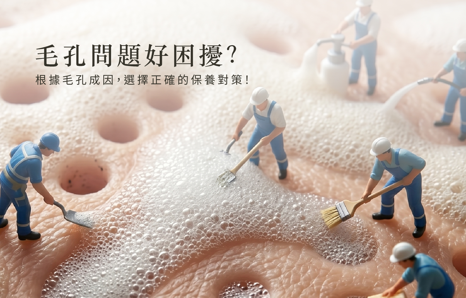 什麼保養品可以改善毛孔粗大?關鍵在搞懂毛孔成因