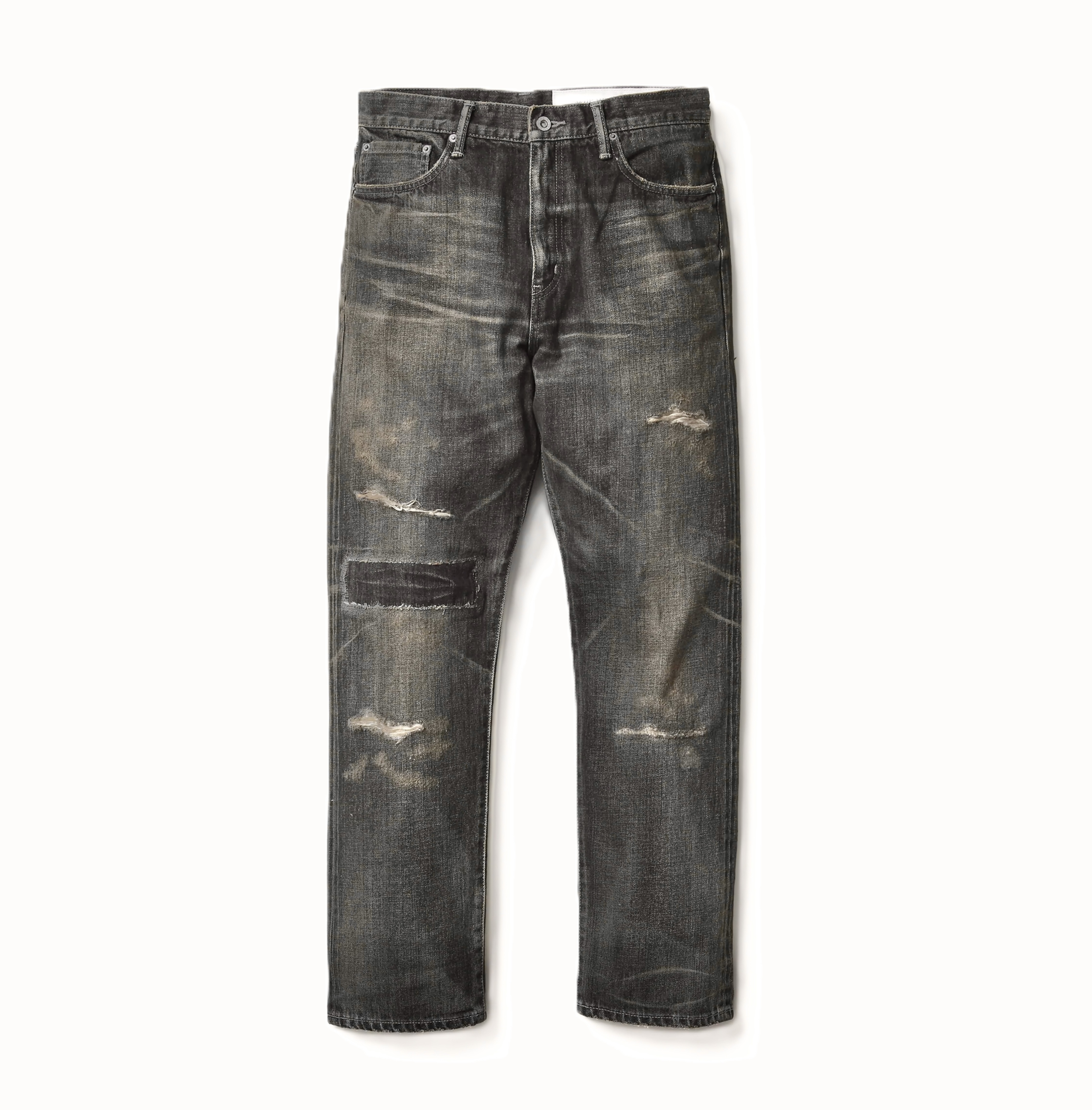 LAST PCS: NEIGHBORHOOD SAVAGE DENIM DP MID PANTS - BLACK PRE ORDER ITEM (預訂中)