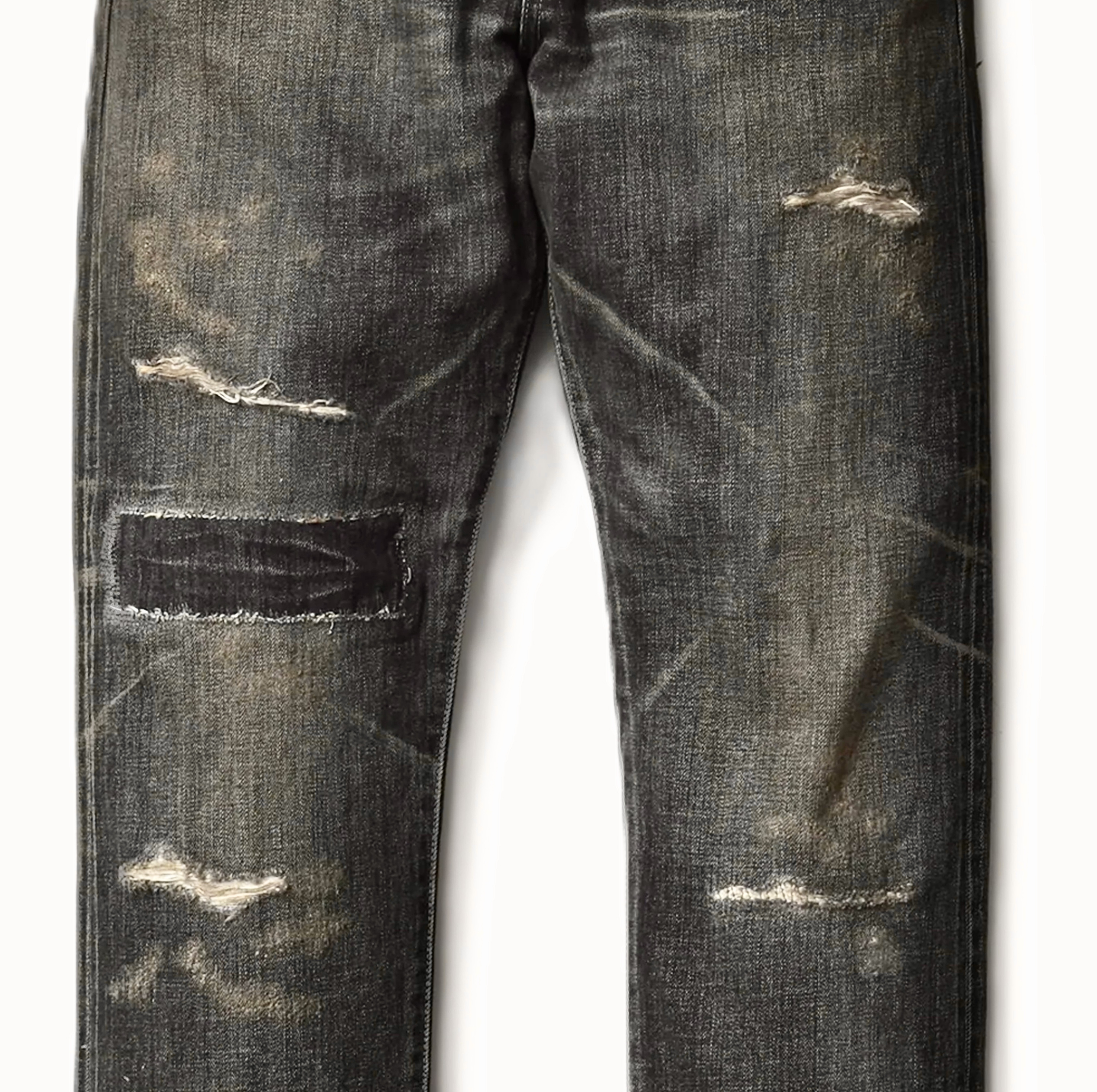 LAST PCS: NEIGHBORHOOD SAVAGE DENIM DP MID PANTS - BLACK PRE ORDER ITEM (預訂中)