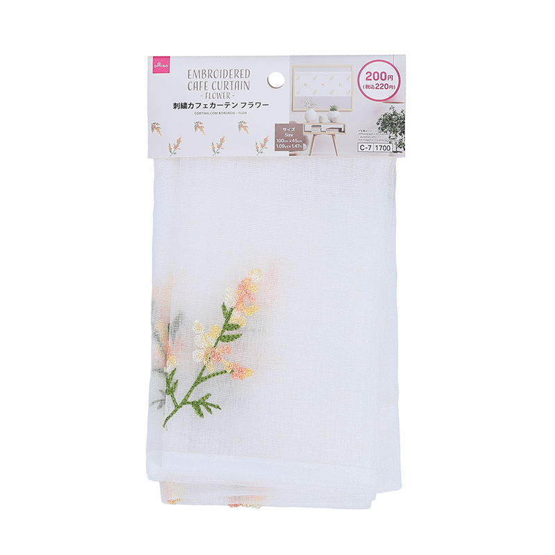 短簾/花卉 100×45cm