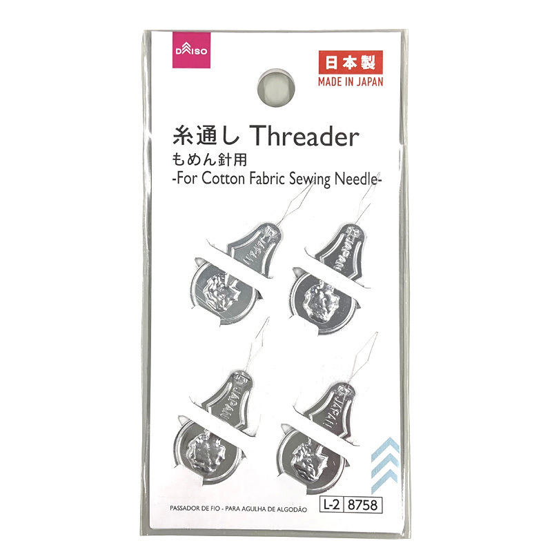 手縫線穿線器/棉線針用 4入