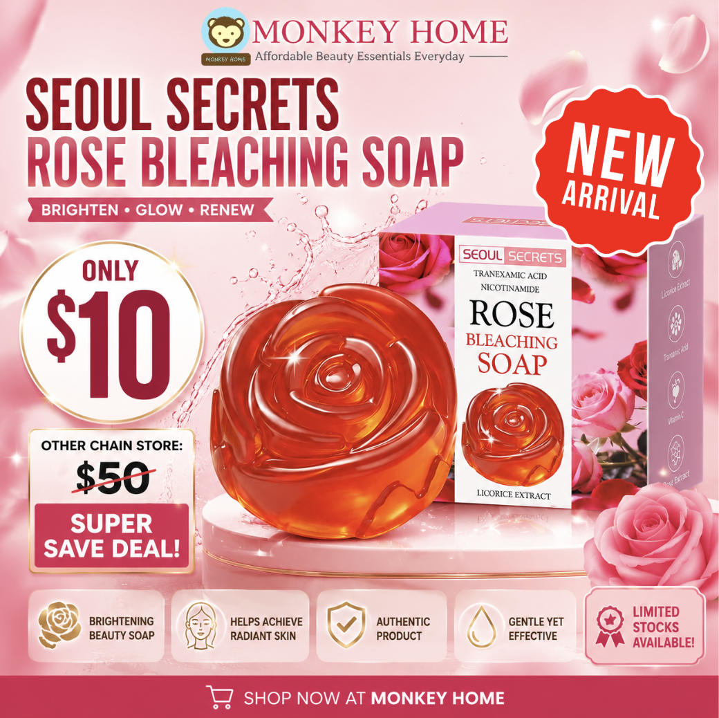 Seoul Secrets Rose Bleaching Soap
