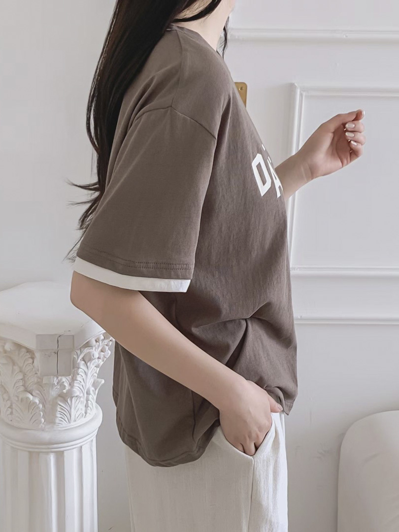 DAYDREAM簡約休閒系列★韓系休閒百搭棉T
