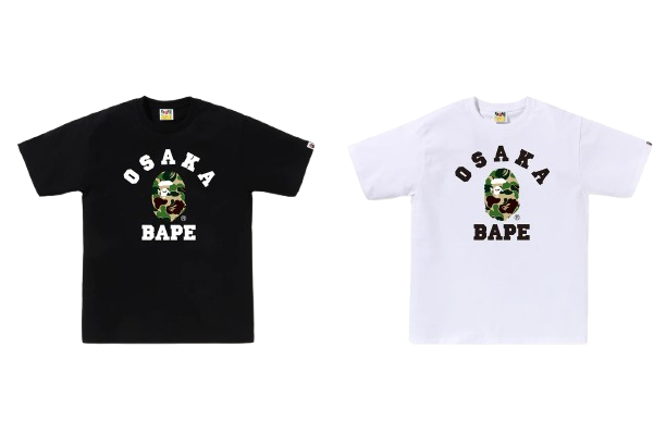BAPE 猿人迷彩 大阪城市限定 001M221038F