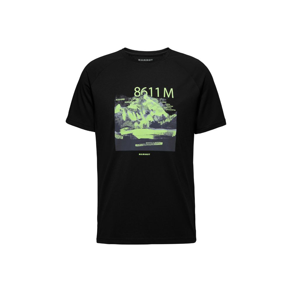MAMMUT Mountain T-Shirt 8611m 男裝 黑 (M101705293)