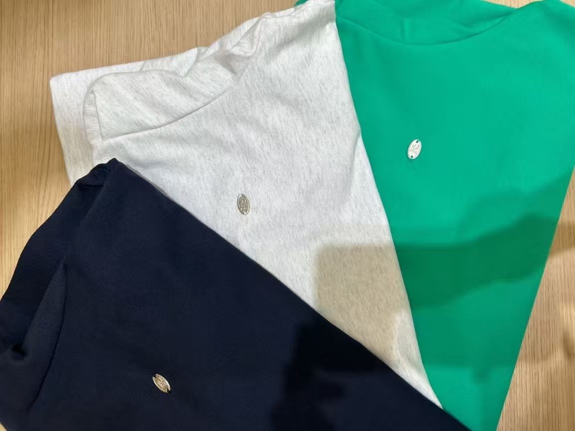 115 撞色polo翻領短袖上衣