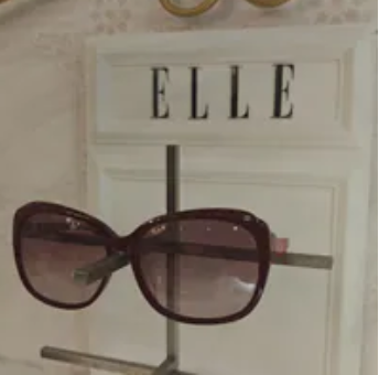 [S] ELIZE ELLE SUNGLASS, RED, SE44 (SE44)
