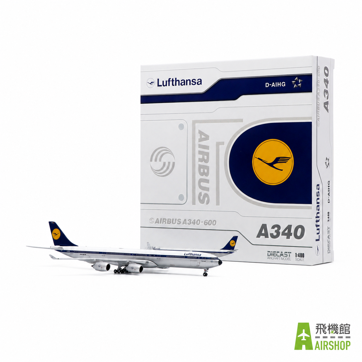 JC wings 1/400 漢莎航空 A340-600 D-AIHG 復古塗裝
