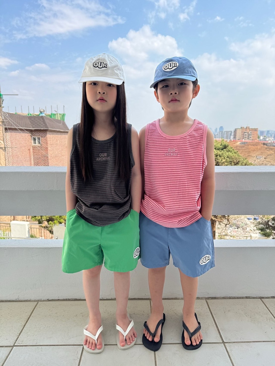 夏日必收細條背心