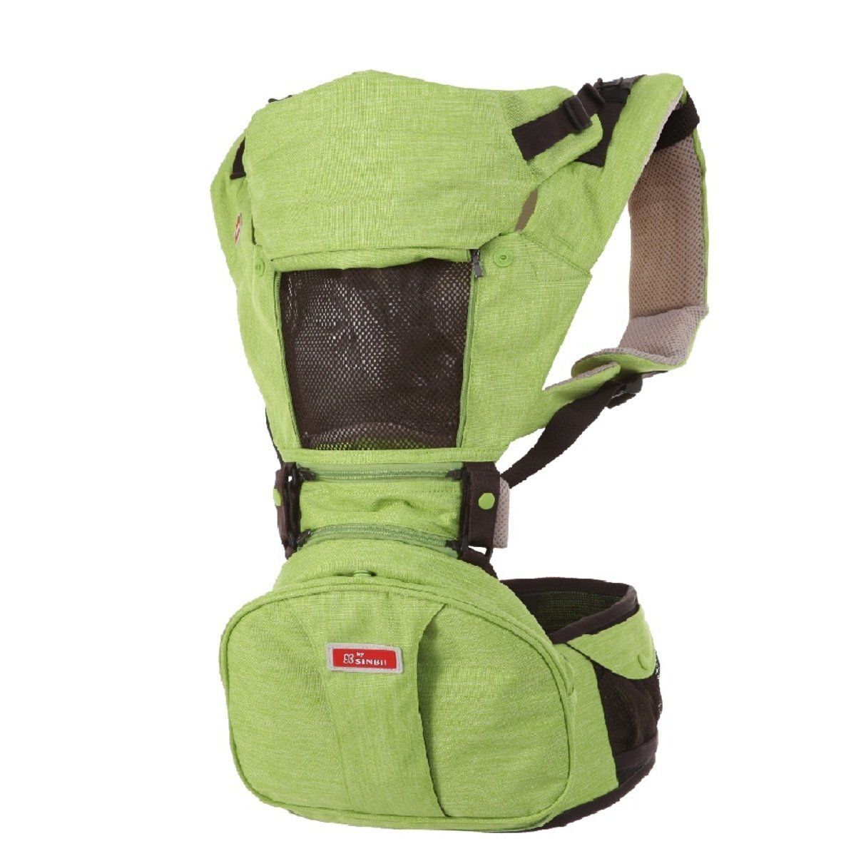 【SINBII】EZBAG 2.0 Hipseat Carrier (Green) (Included drooping pads)
