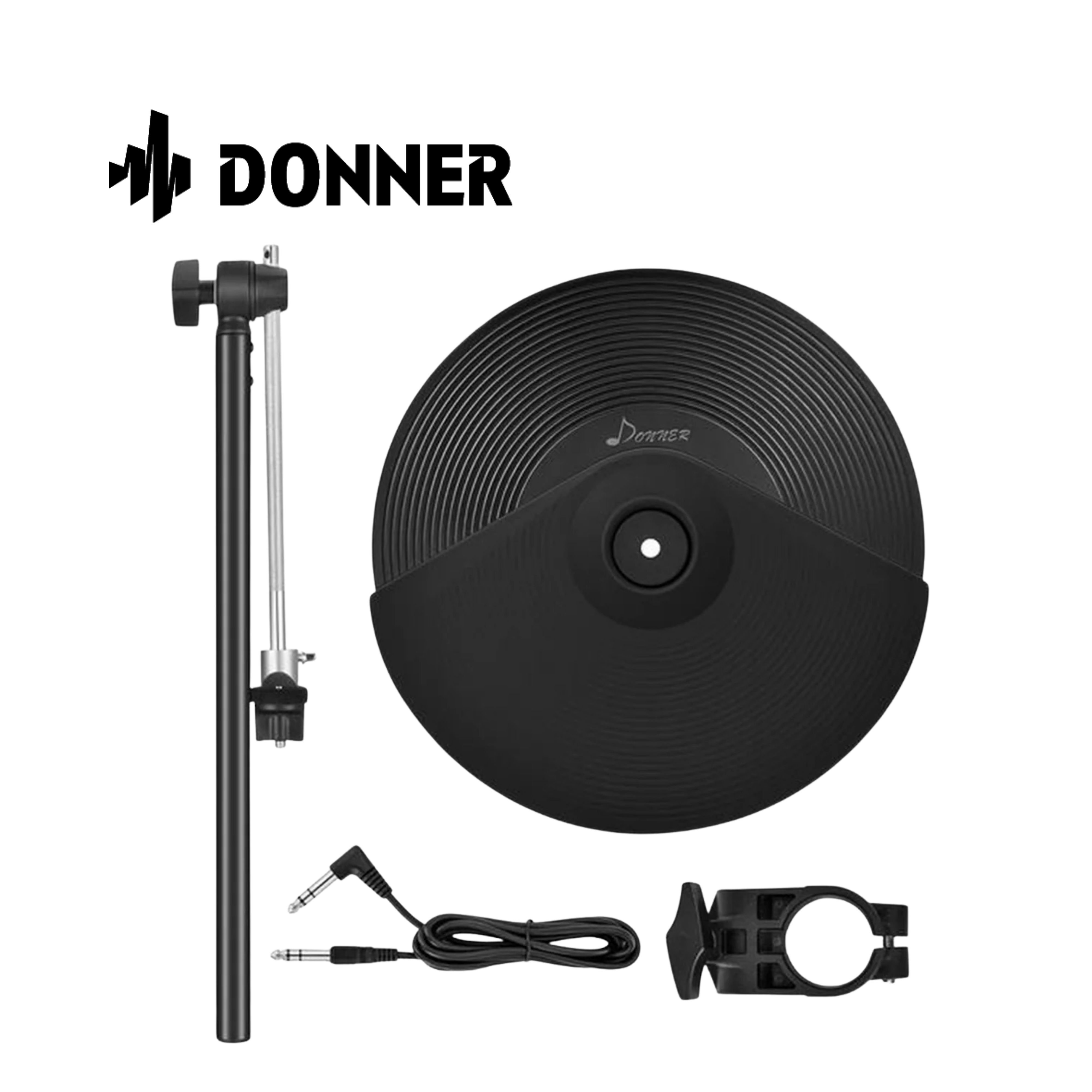 Donner DED-200CY 19吋 電子鼓 擴充拔架組